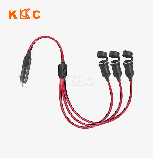 3-Way Cigarette Lighter Socket Splitter